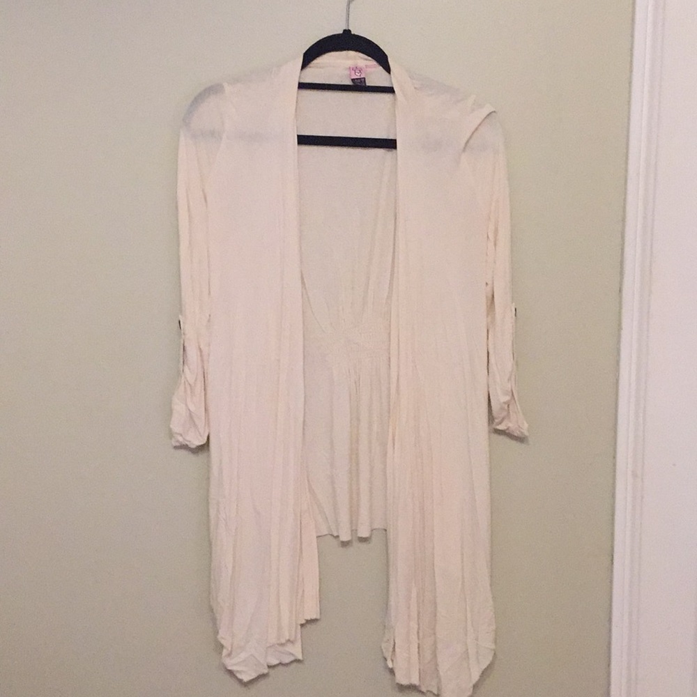 Sheer, oversized sweater